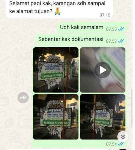 Pengiriman Papan Bunga Selamat Sukomangu Purwantoro