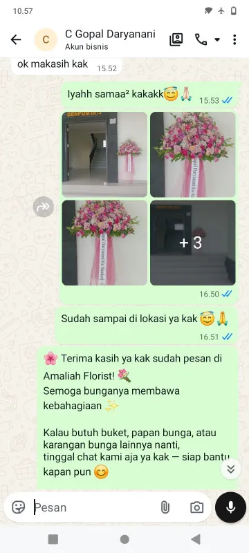 Pengiriman Karangan Bunga Sukomangu Purwantoro