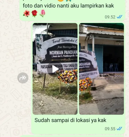 Pengiriman Karangan Bunga Sukomangu Purwantoro